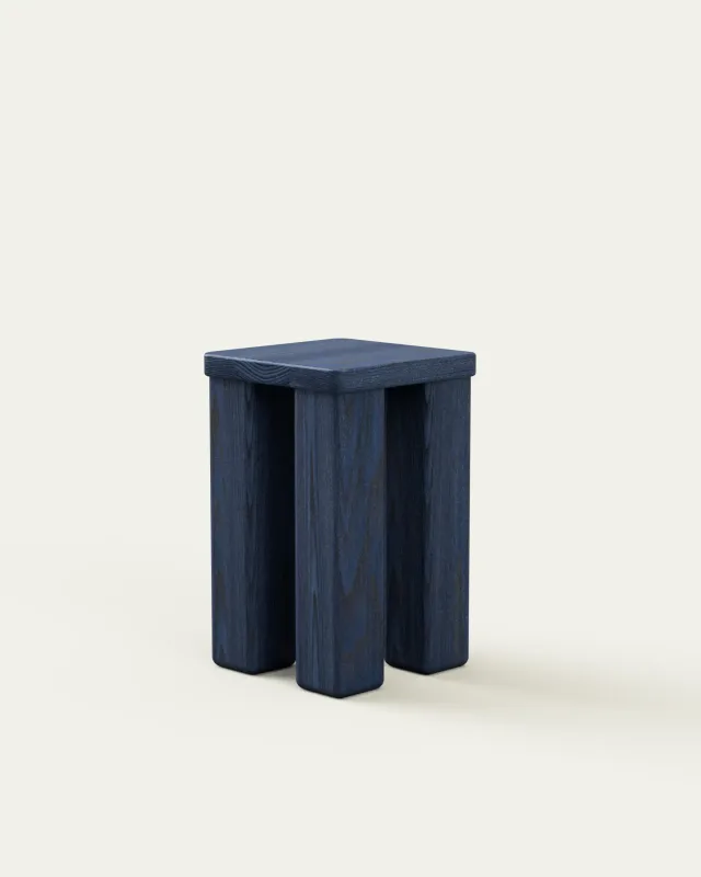 Temple - Tabouret de Comptoir Carré